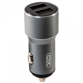 АЗП в прикурювач XO CC30 2USB, 2.4 A, 12W