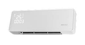 Настінний керамічний нагрівач 2000 W білий QH4000