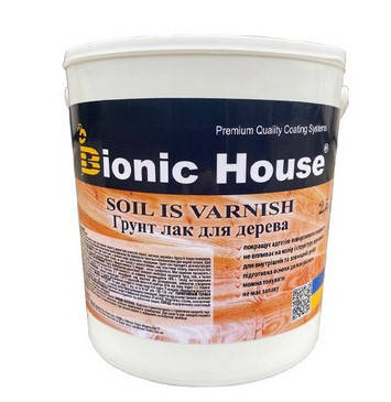 Ґрунт-лак для дерева Bionic-House 1 л різні кольори, фото 1