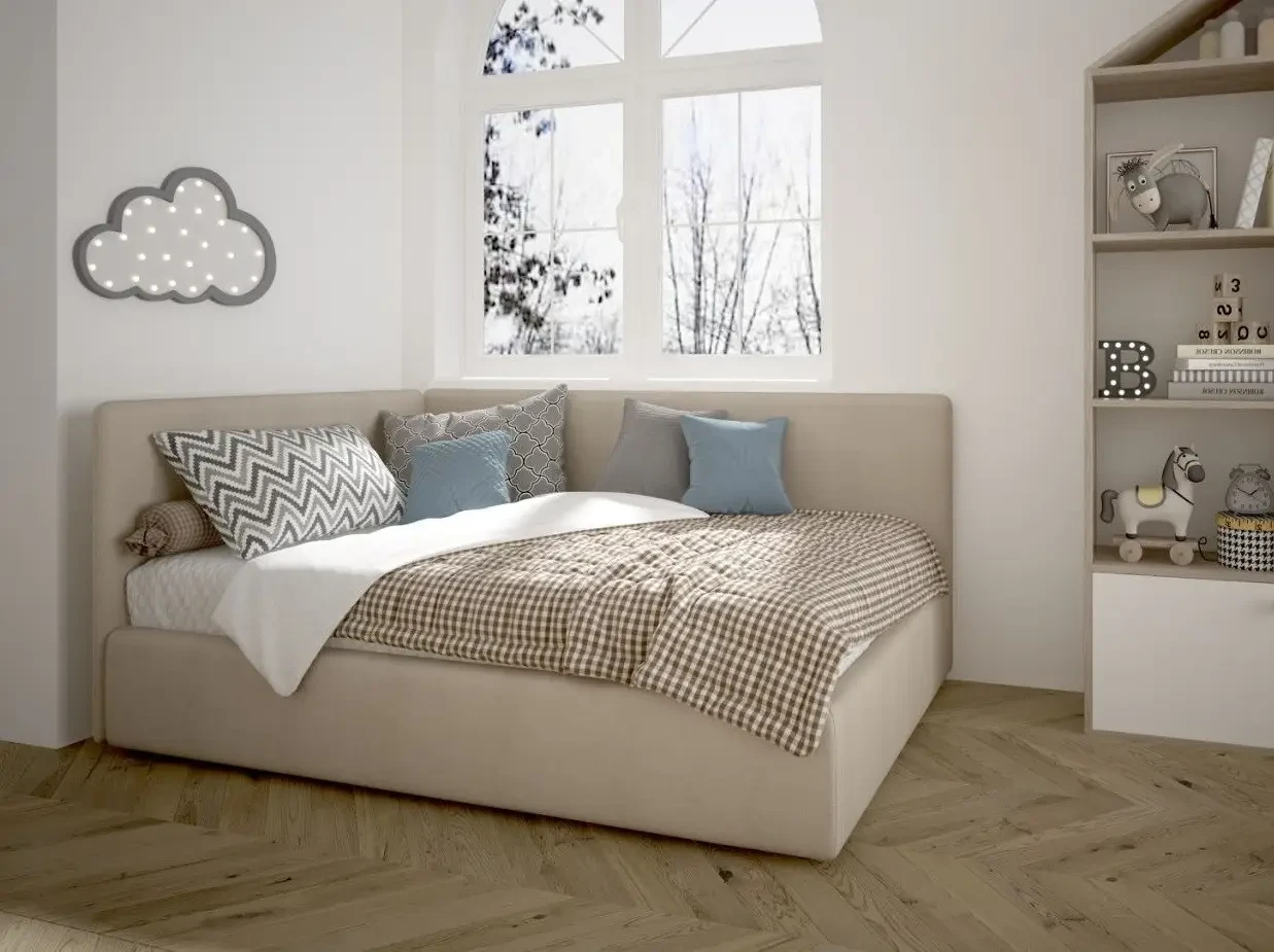 Кутне ліжко "Оушен" 90х200 см.