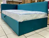 Кутне ліжко "Оушен" 90х200 см., фото 3
