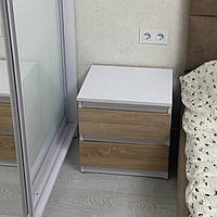 Приліжкова тумба «Білий Еліт»