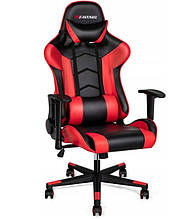 Комфорт та стиль для геймерів: Геймерське крісло Mfavour-135 в чорно-червоному дизайні.