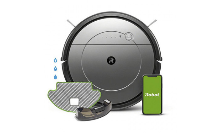 Робот-пилосос iRobot Roomba Combo R113840 з вологим прибиранням.