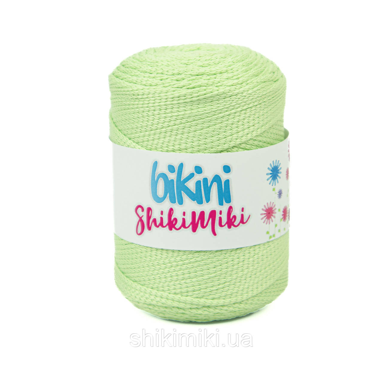 Поліефірний шнур Shikimiki Bikini 2 mm, колір Зелений чай