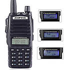 Портативна рація Baofeng UV-82 + Подарунок Силіконовий чохол для рації / Потужна радіостанція із зарядкою від мережі, фото 3