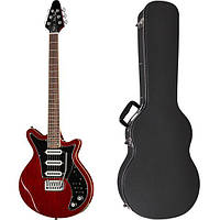 Harley Benton BM-75 Trans Red Deluxe з кейсом