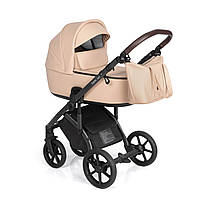 Дитяча коляска 2 в 1 Roan Bass Next Camel (Екошкіра)