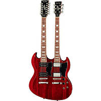 Harley Benton DC Custom 612 Cherry
