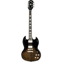 Epiphone SG Modern Figured Trans Black