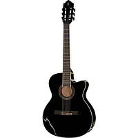 Harley Benton Santos Series C-40SCE BK