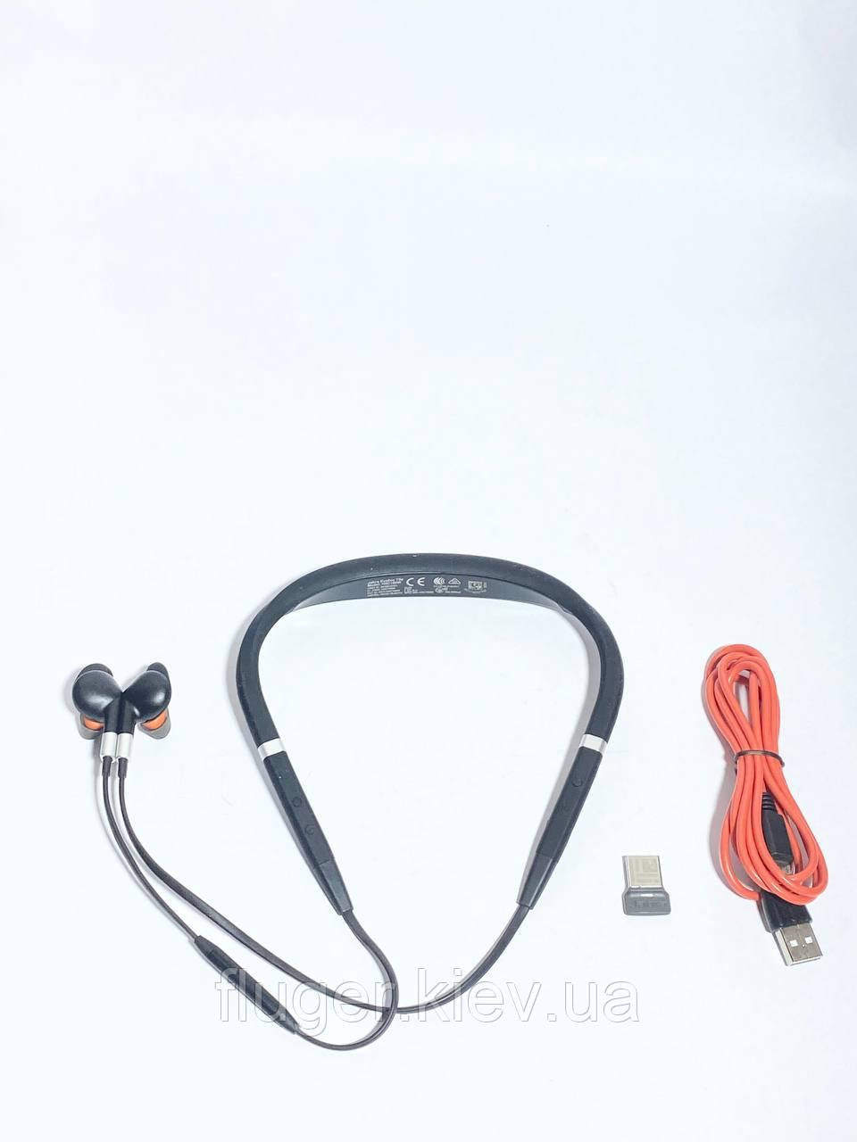 Спеціалізована Bluetooth гарнітура (навушники) Jabra Evolve 75e MS Black