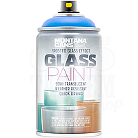 Краска c эффектом матового стекла Montana Glass Paint, 250 мл Аэрозоль GP5055 Frosted/Matt Bay Blue