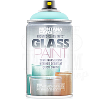 Краска c эффектом матового стекла Montana Glass Paint, 250 мл Аэрозоль GP6220 Frosted/Matt Mint