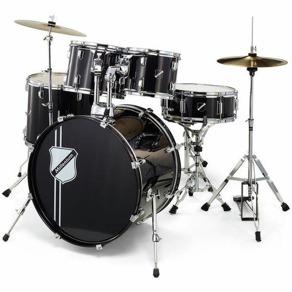 Millenium Focus 22 Drum Set Black, фото 1