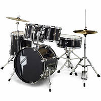 Millenium Focus 18 Drum Set Black