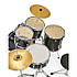Millenium Focus 18 Drum Set Black, фото 7