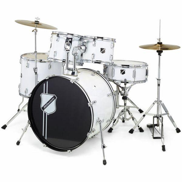 Millenium Focus 22 Drum Set White, фото 1