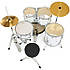 Millenium Focus 18 Drum Set White, фото 6