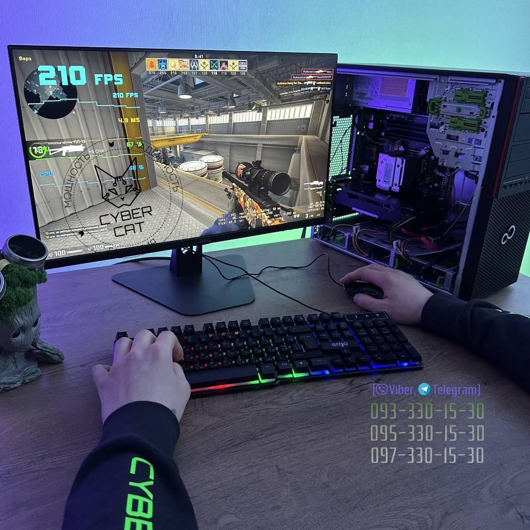 Фламінго! Intel Core i5 | Radeon RX 470 4Gb | Магазин Гарантія 1 Рік! Ігровий Компютер ПК від CyberCat, фото 1