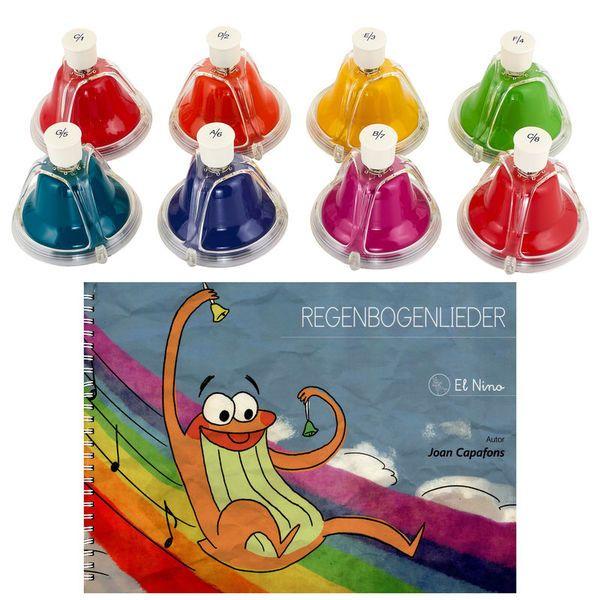Thomann Rainbow Deskbells TRDB-8 Set, фото 1