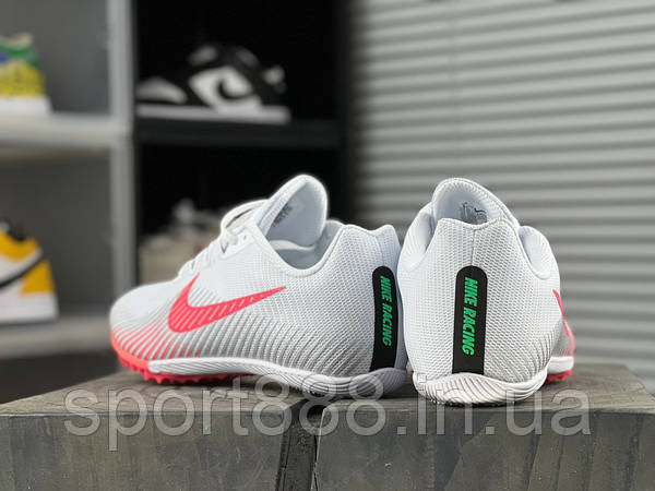 Eur39 45 Nike AIR ZOOM RIVAL M9 White Flash Crimson www.sport888.in.ua 1797886282