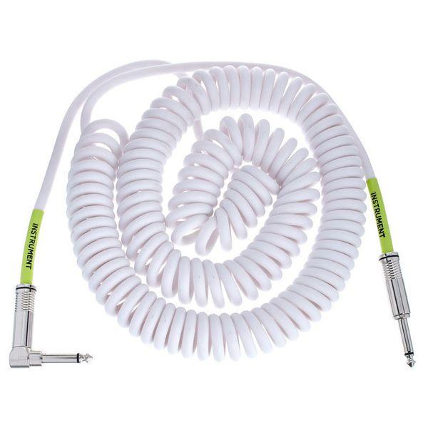 Ernie Ball Spiral Instrument Cable White