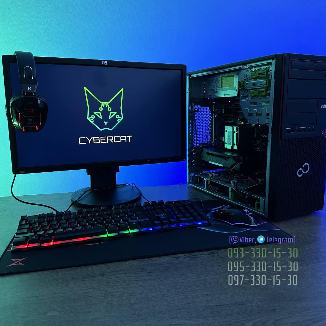 ІГРОВА збірка "Фламінго!" | RX 470 4Gb | Core i5 | 16GB | Монітор+Клавіатура+Мишка | Комп'ютер ПК Cyber Cat, фото 1
