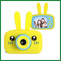 HT Детский цифровой фотоаппарат Smart Kids Bunny GM-30, детский фотоаппарат с ушками зайчика