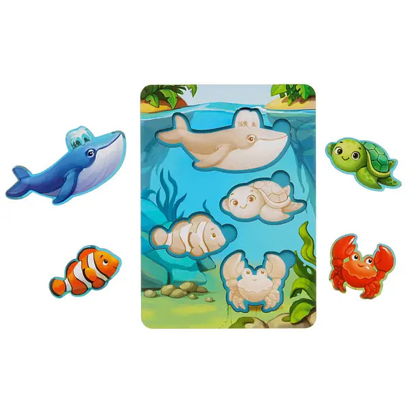 Вкладки Морські тварини-2 (фон з підказкою), фото 1