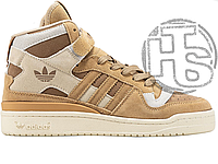 Мужские кроссовки Adidas Forum 84 High Beige Brown ALL10801