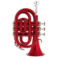 Thomann TR 5 Red Bb-Pocket Trumpet