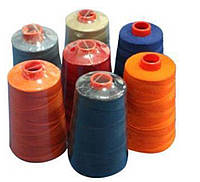 Нитка мета-арамидная (3400м) швейная для технического текстиля (оранжевая)