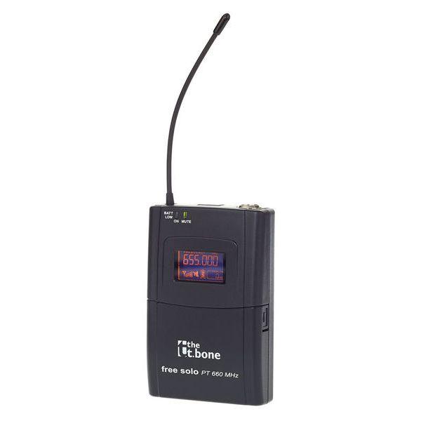The t.bone free solo Bodypack 660 MHz