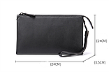 Клатч чоловічий шкіряний Leather Collection (3004), фото 2