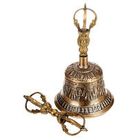 Thomann Tibetan Brass Bell 21cm