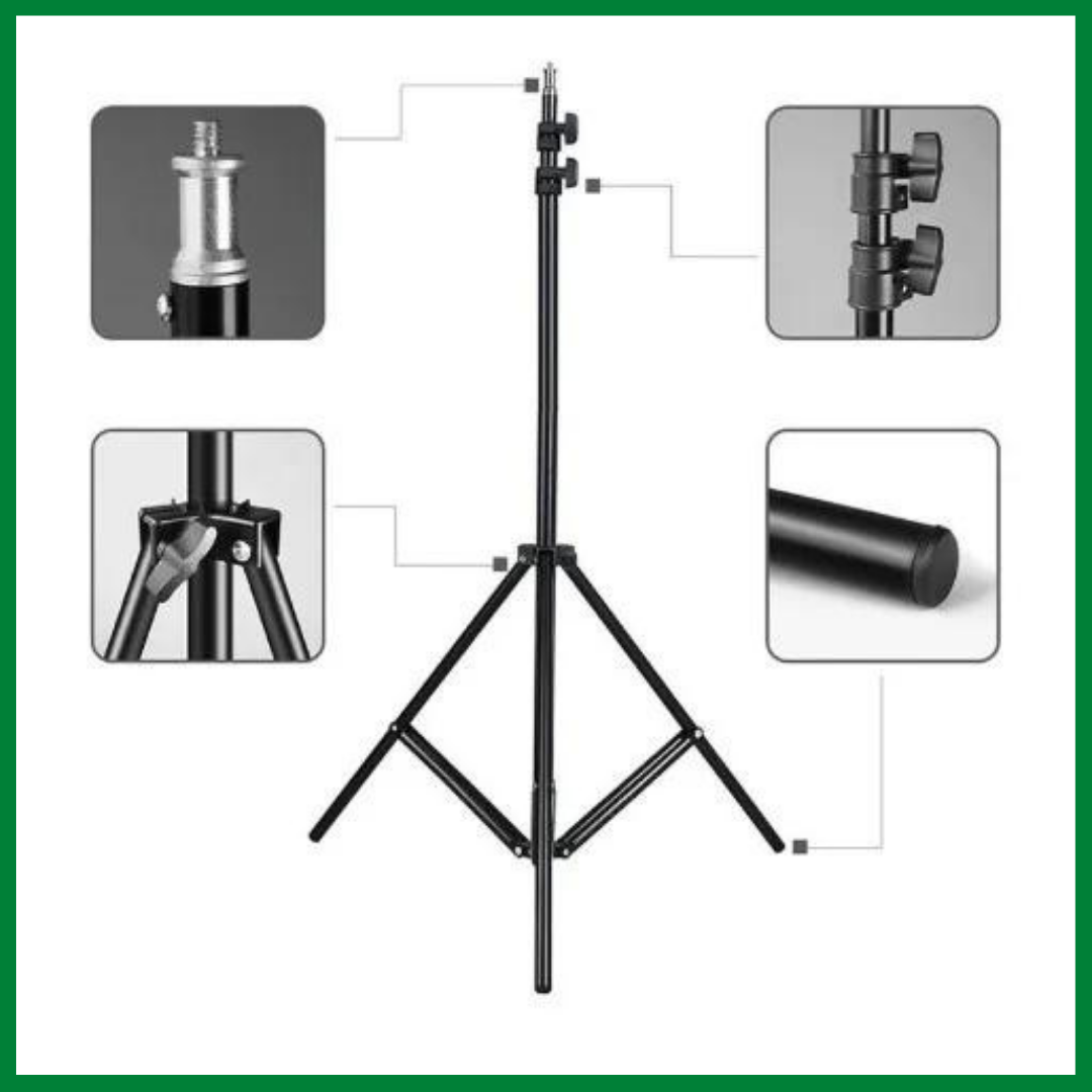 HT Штатив для кольцевой лампы Stand 2.15 м, штатив тринога для лампы ...