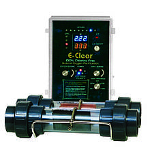 Безхлорна система дезінфекції E-clear MK7 / CF1-75 для басейнів до 80 м3 (до 25 м3 / год)