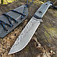 Ніж туристичний БУШКРАФТ №2 Gorillas BBQ (анаконда) сталь 50х14мф, фото 5