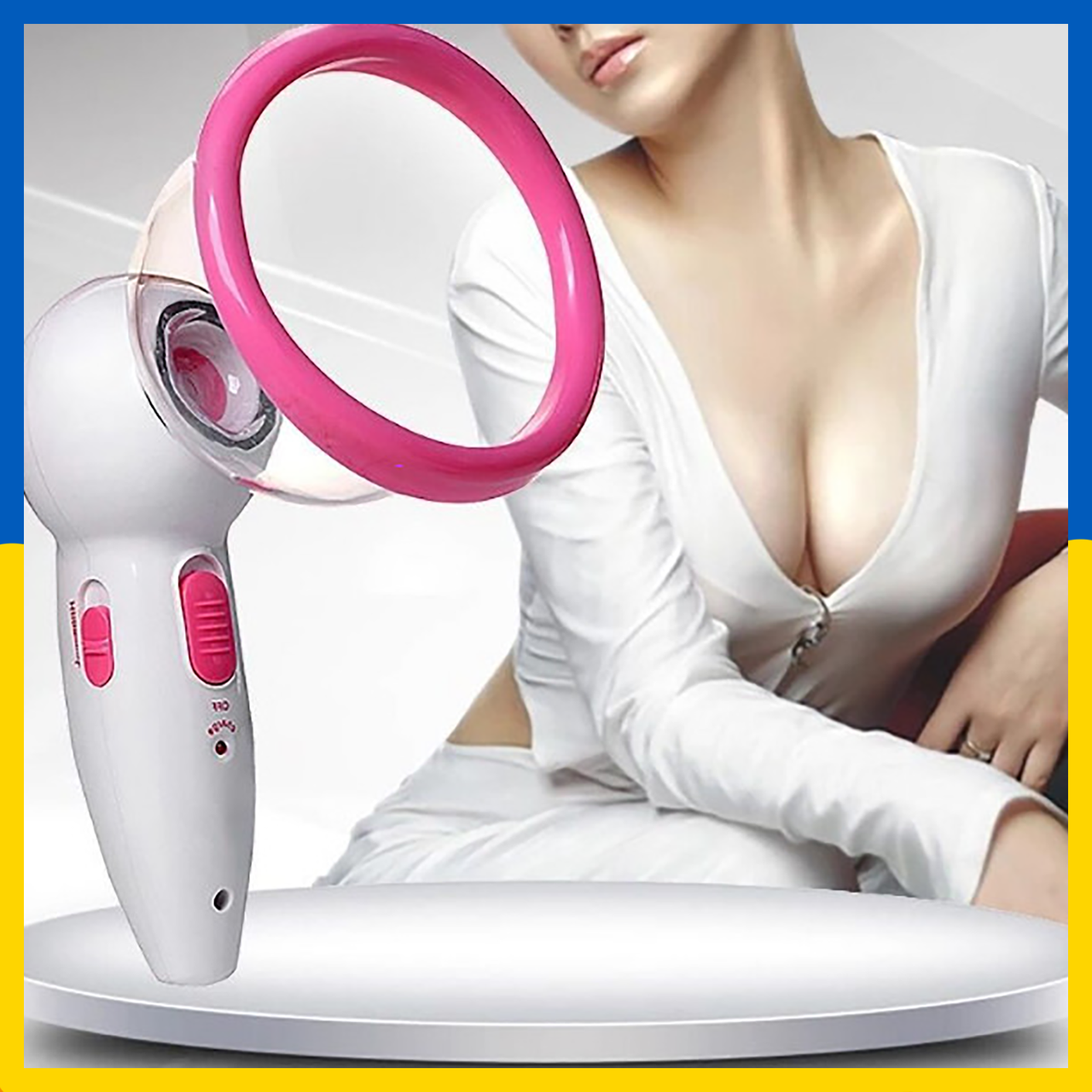 Вакуумный Увеличитель Груди BREAST PUMP 002 Миостимулятор для Домашнего ...