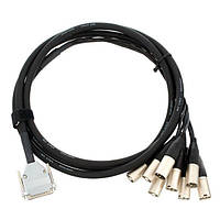 Pro snake SUB-D 25pin-XLRM