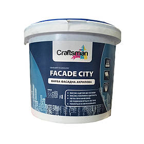 Фарба акрилова вододисперсійна фасадна Craftsman Facade City (1,4кг / 1л)