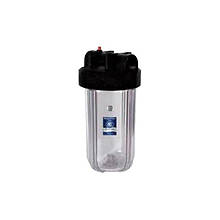 Прозорий корпус фільтру типу Big Blue-10, 1" (Aquafilter)
