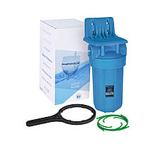Синій натрубний корпус фільтру типу Big Blue, 1 1/2" (Aquafilter)