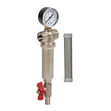 Латунний механічний фільтр 1", FHMB1_Х (Aquafilter)