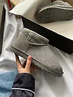 Ботинки Ugg Ultra mini Grey угги зимние