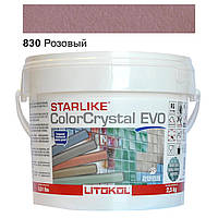 Эпоксидная затирка Litokol Starlike EVO ColorCrystal 830 Розовый