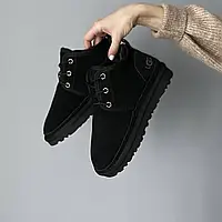 Ботинки UGG Neumel Black угги зимние