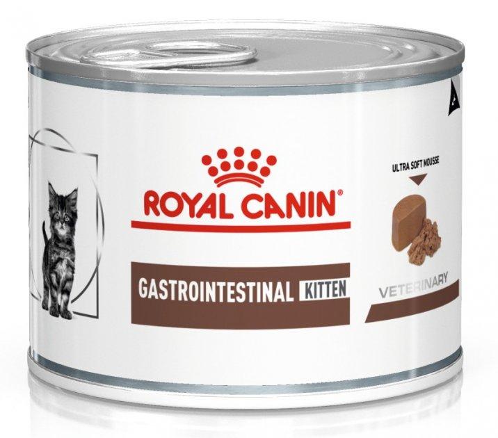 Royal Canin Gastrointestinal Kitten ніжний мус для кошенят у разі порушень травлення 195г*12шт