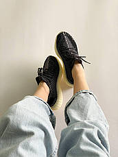 Жіночі кросівки Аdidas Yeezy Boost 350 V2 Carbon Black Beige FZ5000, фото 5